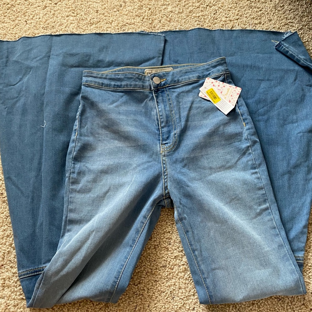 Free people flare jeans NWT